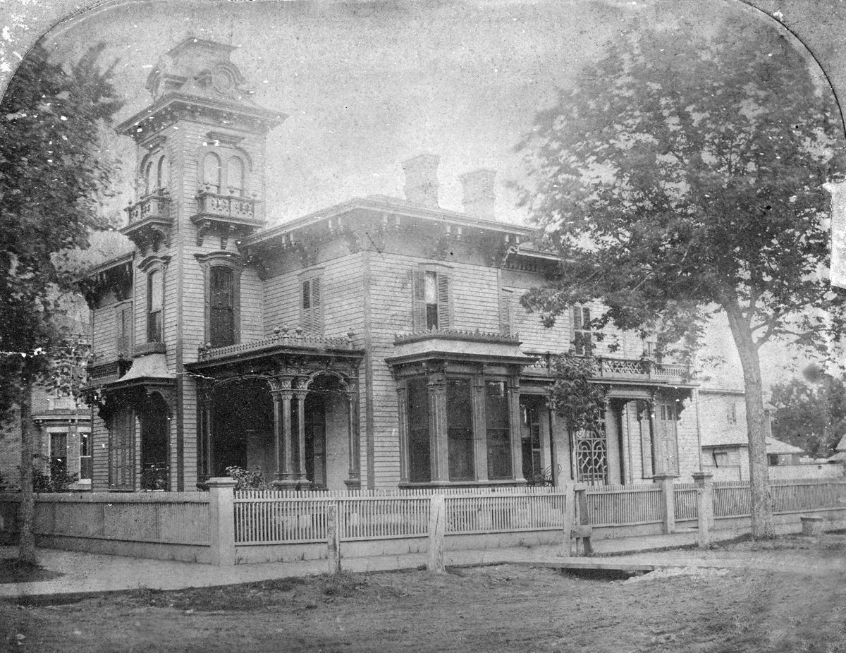The old Moulton house